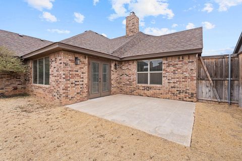 A home in Lubbock