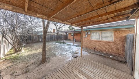 A home in Lubbock