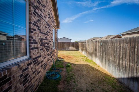 A home in Lubbock