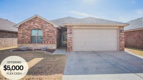 A home in Lubbock