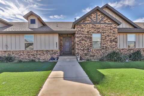 A home in Lubbock