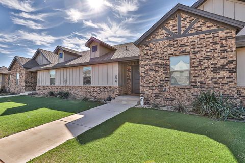 A home in Lubbock