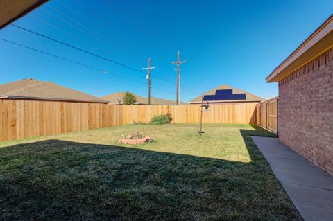 A home in Lubbock