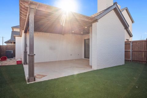 A home in Lubbock