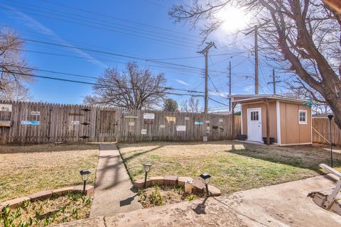 A home in Lubbock