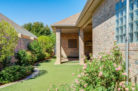 A home in Lubbock