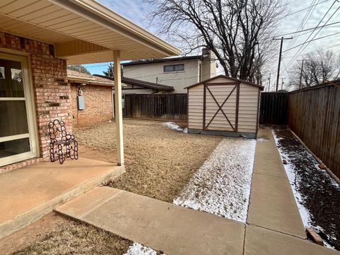 A home in Lubbock