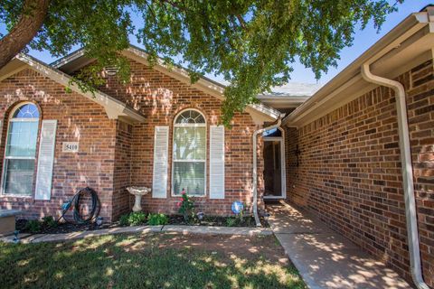 A home in Lubbock