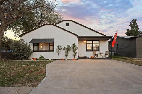 A home in Lubbock