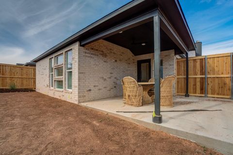 A home in Lubbock