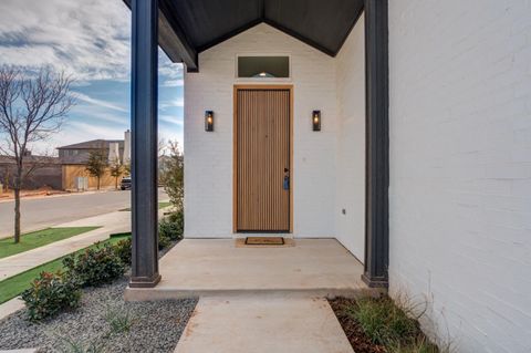 A home in Lubbock