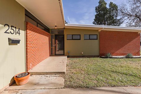 A home in Lubbock