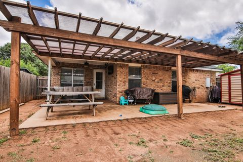 A home in Lubbock