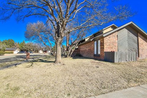 A home in Lubbock