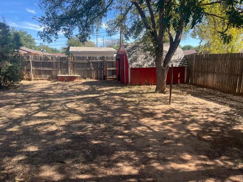 A home in Lubbock