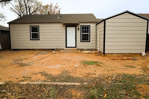 A home in Lubbock