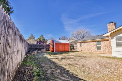 A home in Lubbock