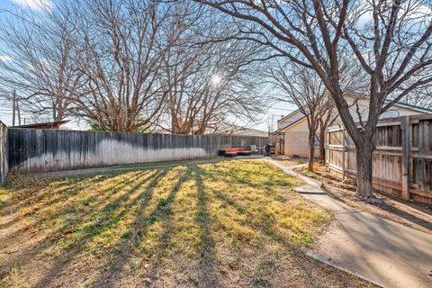 A home in Lubbock