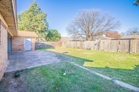 A home in Lubbock