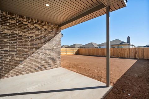 A home in Lubbock