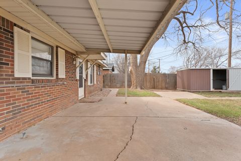 A home in Lubbock