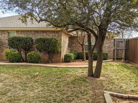 A home in Lubbock