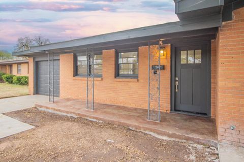 A home in Lubbock