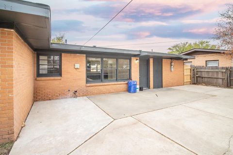 A home in Lubbock