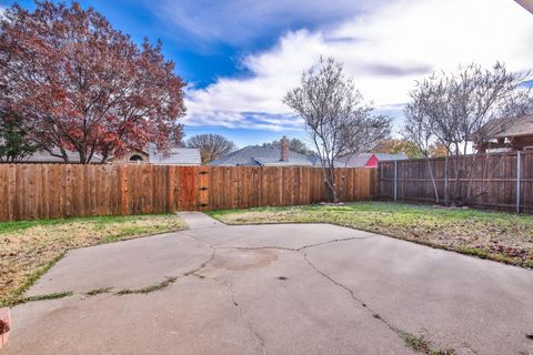 A home in Lubbock