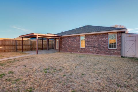 A home in Lubbock