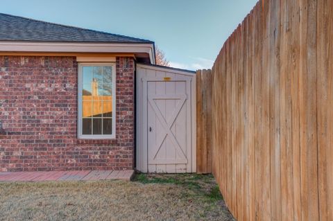 A home in Lubbock