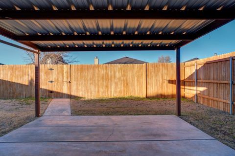 A home in Lubbock