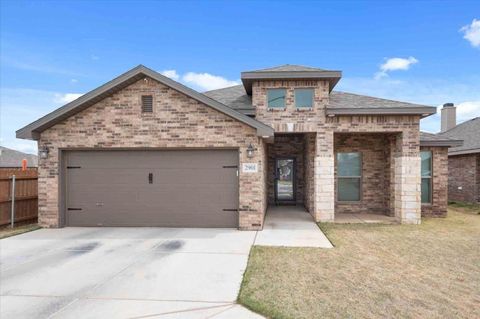 A home in Lubbock