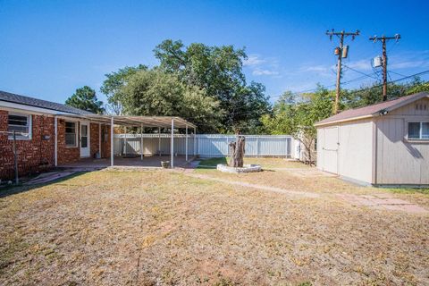 A home in Lubbock