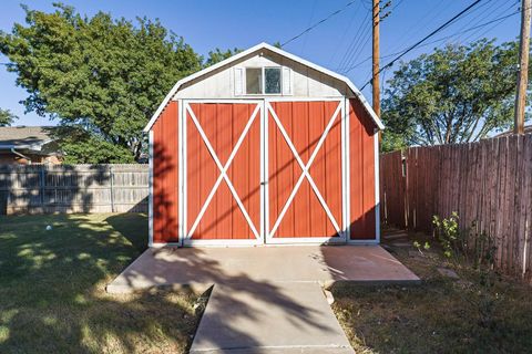 A home in Lubbock