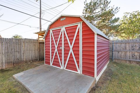 A home in Lubbock