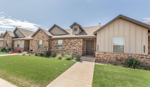 A home in Lubbock