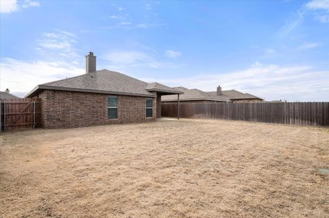 A home in Lubbock