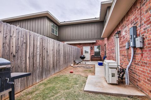 A home in Lubbock