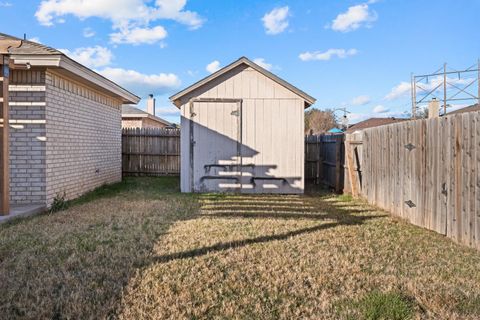 A home in Lubbock