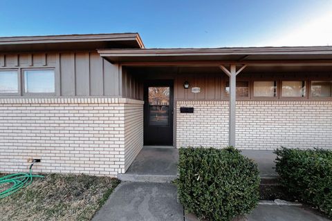 A home in Lubbock