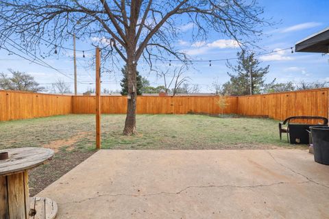 A home in Lubbock