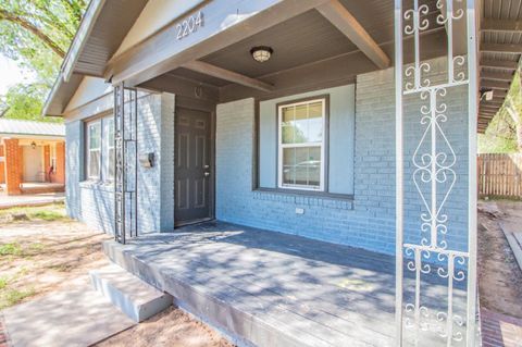 A home in Lubbock