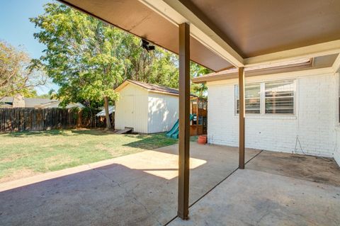 A home in Lubbock