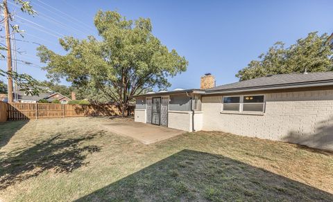 A home in Lubbock