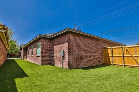 A home in Lubbock