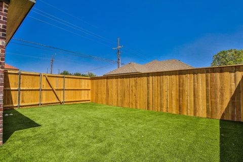 A home in Lubbock