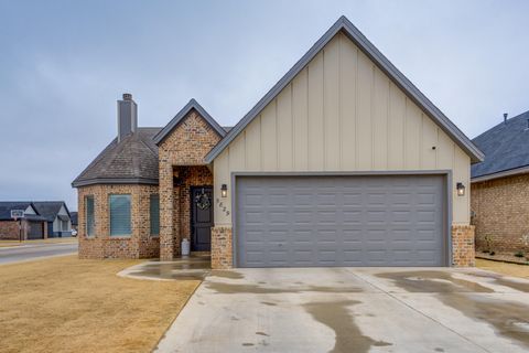 A home in Lubbock