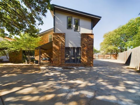 A home in Lubbock