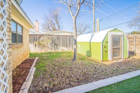 A home in Lubbock